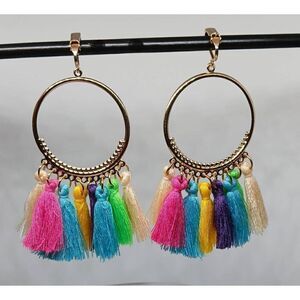 Clip-on fashion earrings